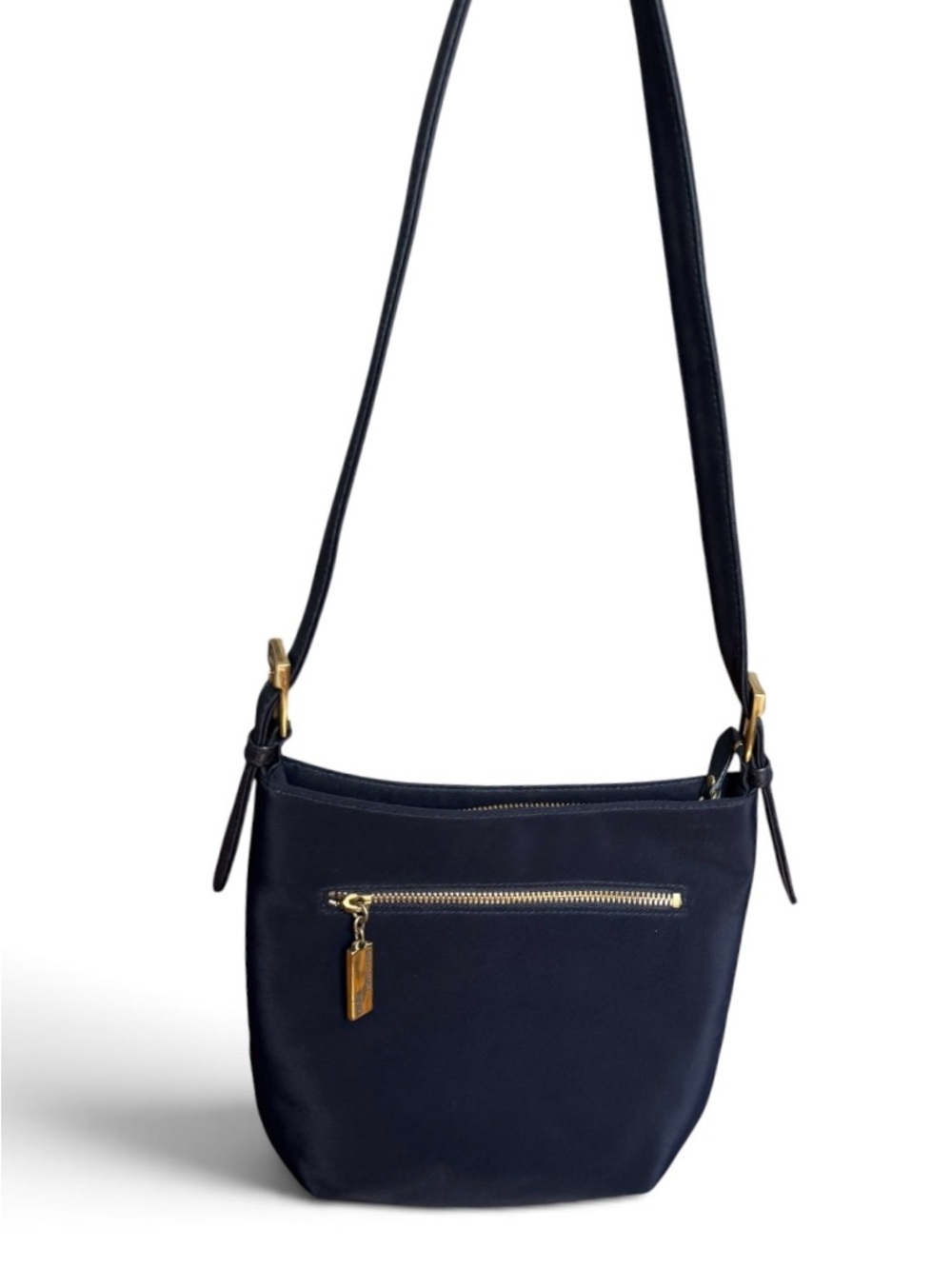 Ralph Lauren Mainline Navy Nylon Shoulder Bag